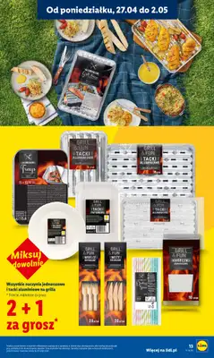 Lidl - gazetka promocyjna Od środy od środy 29.04 do soboty 02.05 - strona 13