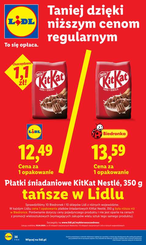 Lidl - gazetka promocyjna Od środy od środy 29.04 do soboty 02.05 - strona 36