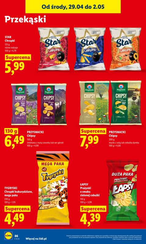 Lidl - gazetka promocyjna Od środy od środy 29.04 do soboty 02.05 - strona 90