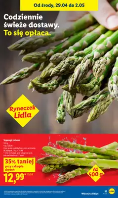 Lidl - gazetka promocyjna Od środy od środy 29.04 do soboty 02.05 - strona 57