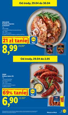 Lidl - gazetka promocyjna Od środy od środy 29.04 do soboty 02.05 - strona 5