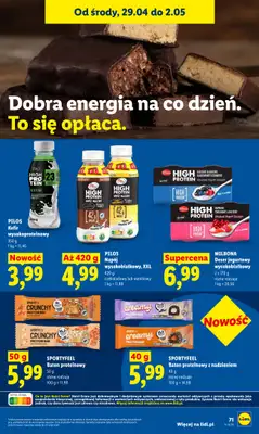 Lidl - gazetka promocyjna Od środy od środy 29.04 do soboty 02.05 - strona 73