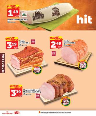 TOPAZ - gazetka promocyjna Od czwartku nowa gazetka, 07.05 od czwartku 07.05 do środy 13.05 - strona 18