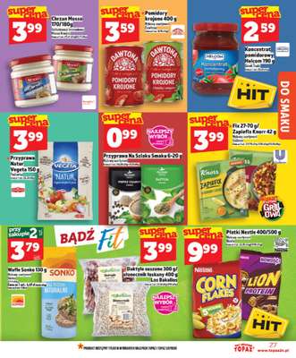 TOPAZ - gazetka promocyjna Od czwartku nowa gazetka, 07.05 od czwartku 07.05 do środy 13.05 - strona 27
