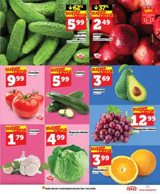TOPAZ - gazetka promocyjna Od czwartku nowa gazetka, 07.05 od czwartku 07.05 do środy 13.05 - strona 17