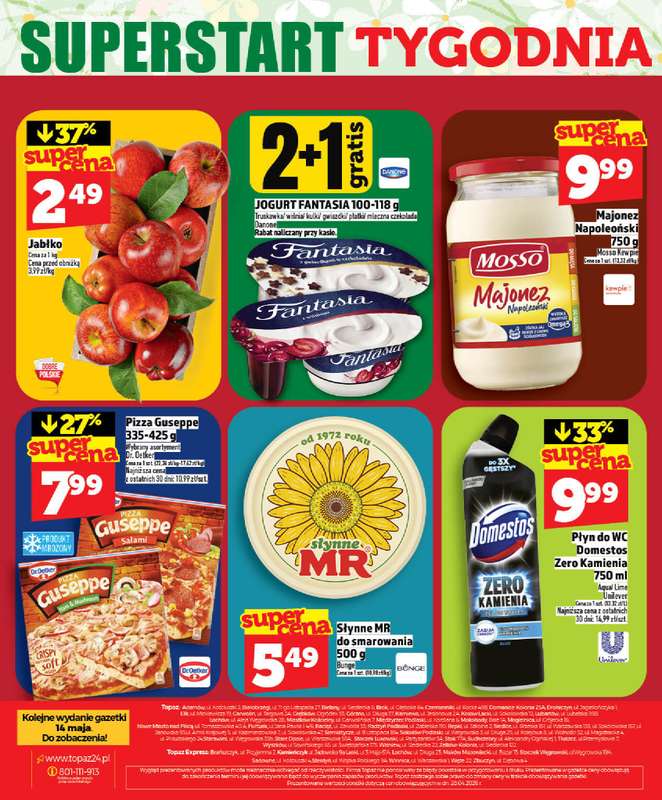 TOPAZ - gazetka promocyjna Od czwartku nowa gazetka, 07.05 od czwartku 07.05 do środy 13.05 - strona 40