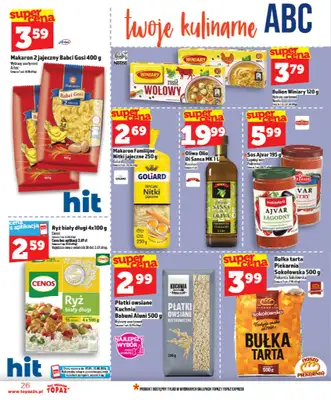 TOPAZ - gazetka promocyjna Od czwartku nowa gazetka, 07.05 od czwartku 07.05 do środy 13.05 - strona 26