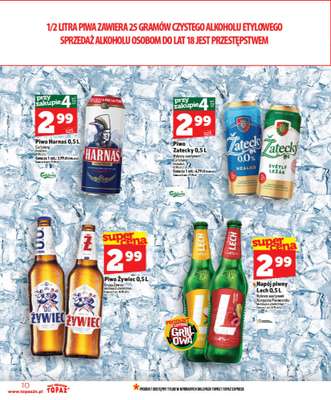 TOPAZ - gazetka promocyjna Od czwartku nowa gazetka, 07.05 od czwartku 07.05 do środy 13.05 - strona 10