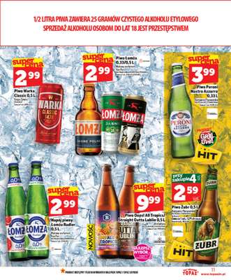 TOPAZ - gazetka promocyjna Od czwartku nowa gazetka, 07.05 od czwartku 07.05 do środy 13.05 - strona 11