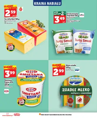 TOPAZ - gazetka promocyjna Od czwartku nowa gazetka, 07.05 od czwartku 07.05 do środy 13.05 - strona 22
