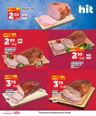 TOPAZ - gazetka promocyjna Od czwartku nowa gazetka, 07.05 od czwartku 07.05 do środy 13.05 - strona 20
