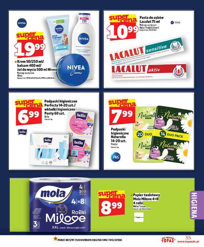 TOPAZ - gazetka promocyjna Od czwartku nowa gazetka, 07.05 od czwartku 07.05 do środy 13.05 - strona 35