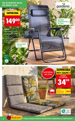 Biedronka - gazetka promocyjna Hity i inspiracje do ogrodu od poniedziałku 20.04 do środy 13.05 - strona 4