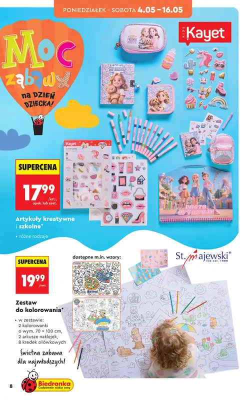 Biedronka - gazetka promocyjna Hity i inspiracje, od 04.05 od poniedziałku 04.05 do środy 20.05 - strona 10