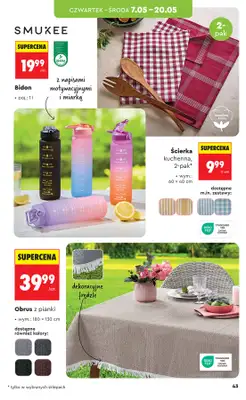 Biedronka - gazetka promocyjna Hity i inspiracje, od 04.05 od poniedziałku 04.05 do środy 20.05 - strona 45
