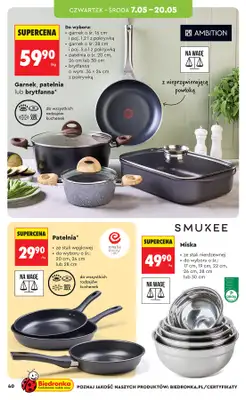 Biedronka - gazetka promocyjna Hity i inspiracje, od 04.05 od poniedziałku 04.05 do środy 20.05 - strona 42