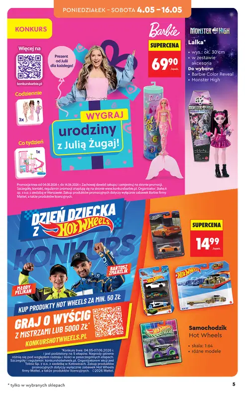 Biedronka - gazetka promocyjna Hity i inspiracje, od 04.05 od poniedziałku 04.05 do środy 20.05 - strona 7