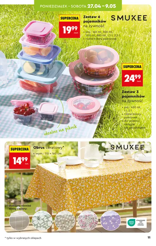Biedronka - gazetka promocyjna Hity i inspiracje, od 25.04 od soboty 25.04 do środy 13.05 - strona 15