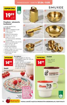 Biedronka - gazetka promocyjna Hity i inspiracje, od 25.04 od soboty 25.04 do środy 13.05 - strona 16