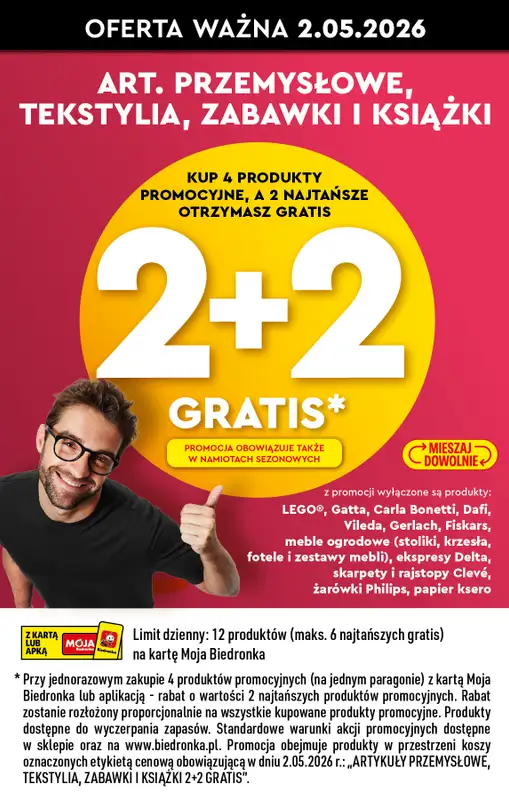 Biedronka - gazetka promocyjna Hity i inspiracje, od 25.04   - strona 2