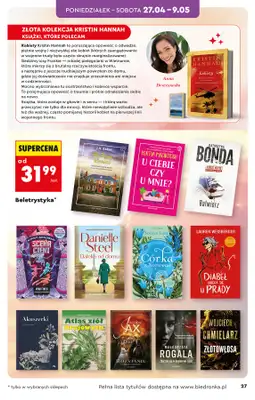 Biedronka - gazetka promocyjna Hity i inspiracje, od 25.04 od soboty 25.04 do środy 13.05 - strona 31
