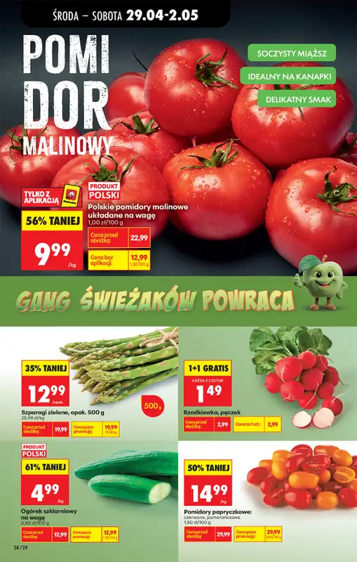 Biedronka - gazetka promocyjna Od środy od środy 29.04 do środy 06.05 - strona 56