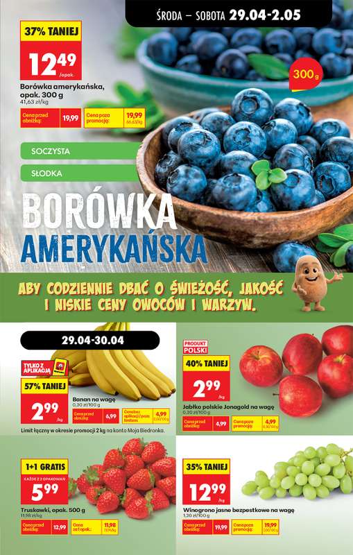 Biedronka - gazetka promocyjna Od środy od środy 29.04 do środy 06.05 - strona 57