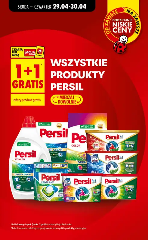 Biedronka - gazetka promocyjna Od środy, Z ladą tradycyjną od środy 29.04 do środy 06.05 - strona 47