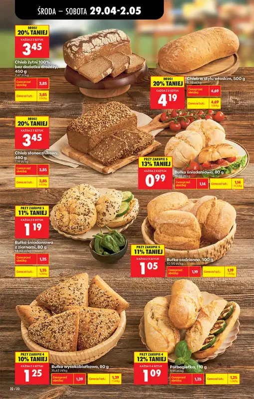 Biedronka - gazetka promocyjna Od środy, Z ladą tradycyjną od środy 29.04 do środy 06.05 - strona 64