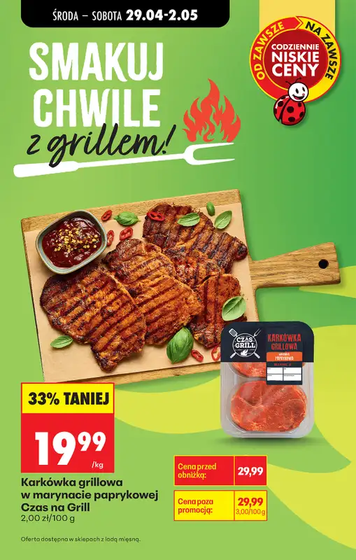 Biedronka - gazetka promocyjna Od środy, Z ladą tradycyjną od środy 29.04 do środy 06.05 - strona 13