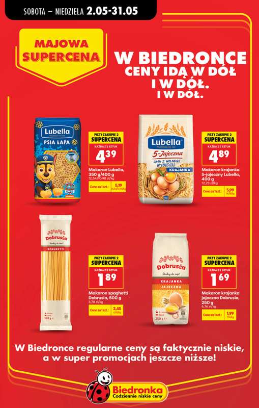 Biedronka - gazetka promocyjna Majowa supercena od soboty 02.05 do niedzieli 31.05 - strona 13