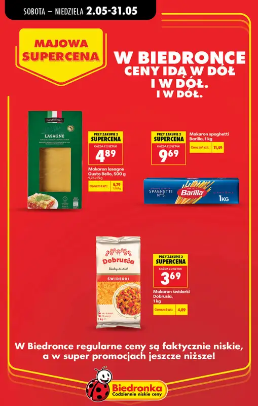 Biedronka - gazetka promocyjna Majowa supercena od soboty 02.05 do niedzieli 31.05 - strona 16