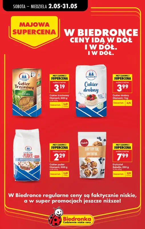 Biedronka - gazetka promocyjna Majowa supercena od soboty 02.05 do niedzieli 31.05 - strona 6