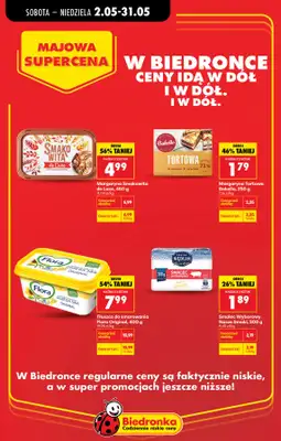 Biedronka - gazetka promocyjna Majowa supercena od soboty 02.05 do niedzieli 31.05 - strona 5