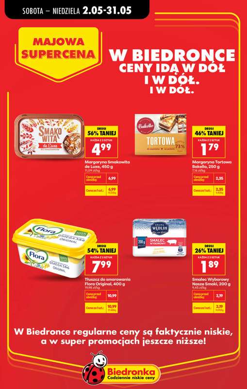 Biedronka - gazetka promocyjna Majowa supercena od soboty 02.05 do niedzieli 31.05 - strona 5