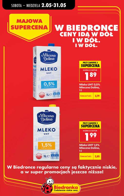 Biedronka - gazetka promocyjna Majowa supercena od soboty 02.05 do niedzieli 31.05 - strona 3