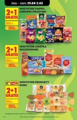 Biedronka - gazetka promocyjna Od środy, Z ladą tradycyjną od środy 29.04 do środy 06.05 - strona 14