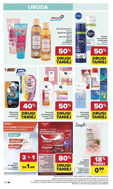 Carrefour - gazetka promocyjna Gazetka Carrefour od poniedziałku od poniedziałku 04.05 do soboty 09.05 - strona 44