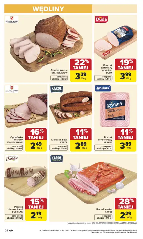 Carrefour - gazetka promocyjna Gazetka Carrefour od poniedziałku od poniedziałku 04.05 do soboty 09.05 - strona 28