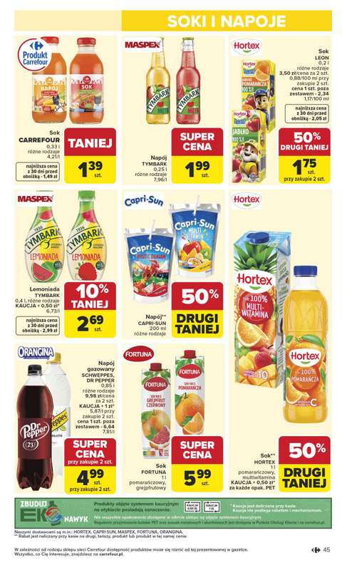 Carrefour - gazetka promocyjna Gazetka Carrefour od poniedziałku od poniedziałku 04.05 do soboty 09.05 - strona 47