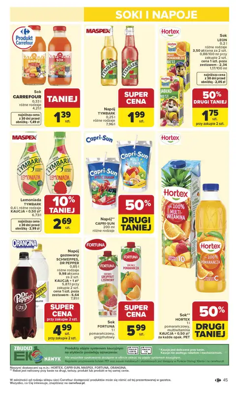 Carrefour - gazetka promocyjna Gazetka Carrefour od poniedziałku od poniedziałku 04.05 do soboty 09.05 - strona 47