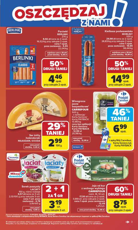 Carrefour - gazetka promocyjna Gazetka Carrefour od poniedziałku od poniedziałku 04.05 do soboty 09.05 - strona 5