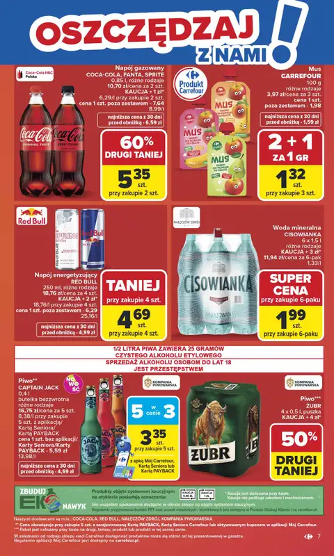 Carrefour - gazetka promocyjna Gazetka Carrefour od poniedziałku od poniedziałku 04.05 do soboty 09.05 - strona 9