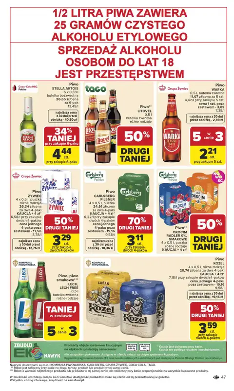 Carrefour - gazetka promocyjna Gazetka Carrefour od poniedziałku od poniedziałku 04.05 do soboty 09.05 - strona 49