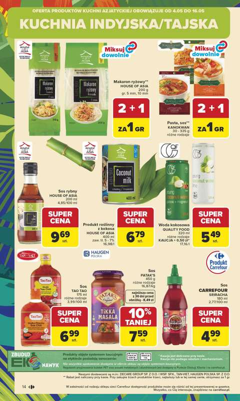 Carrefour - gazetka promocyjna Gazetka Carrefour od poniedziałku od poniedziałku 04.05 do soboty 09.05 - strona 16