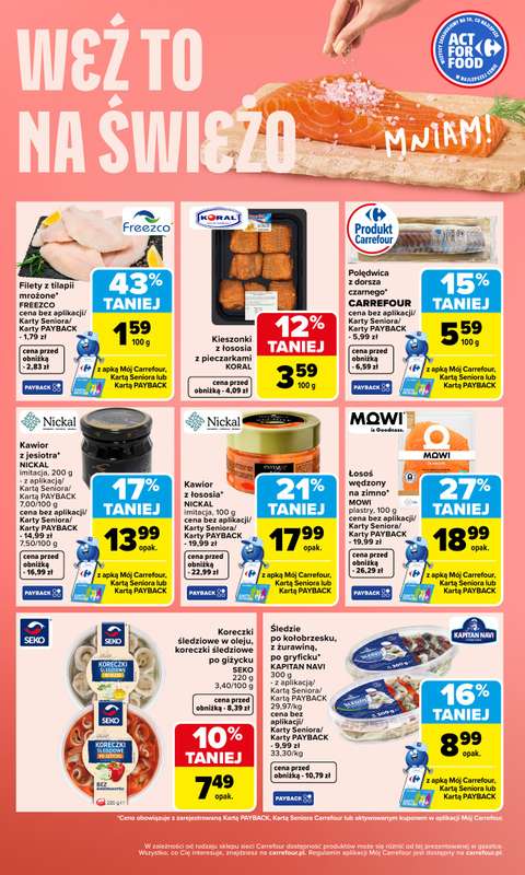 Carrefour - gazetka promocyjna Gazetka Weź to na świeżo  do soboty 09.05 - strona 4