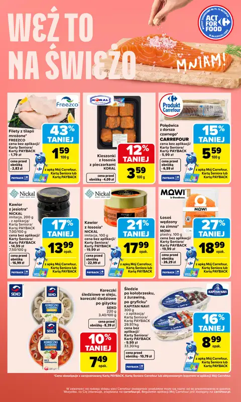 Carrefour - gazetka promocyjna Gazetka Weź to na świeżo od poniedziałku 04.05 do soboty 09.05 - strona 4