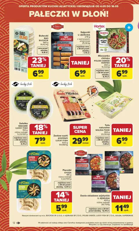 Carrefour Market - gazetka promocyjna Gazetka Carrefour Market od poniedziałku od poniedziałku 04.05 do soboty 09.05 - strona 14