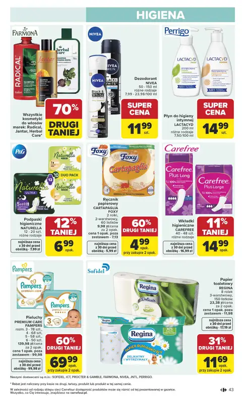 Carrefour Market - gazetka promocyjna Gazetka Carrefour Market od poniedziałku od poniedziałku 04.05 do soboty 09.05 - strona 45