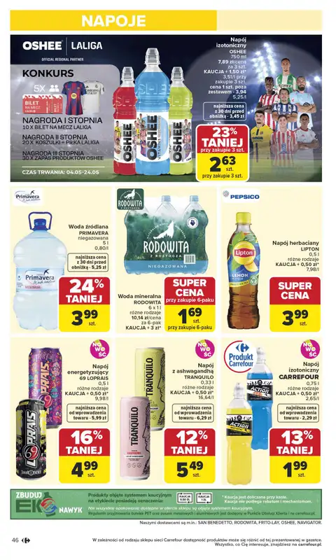 Carrefour Market - gazetka promocyjna Gazetka Carrefour Market od poniedziałku od poniedziałku 04.05 do soboty 09.05 - strona 48